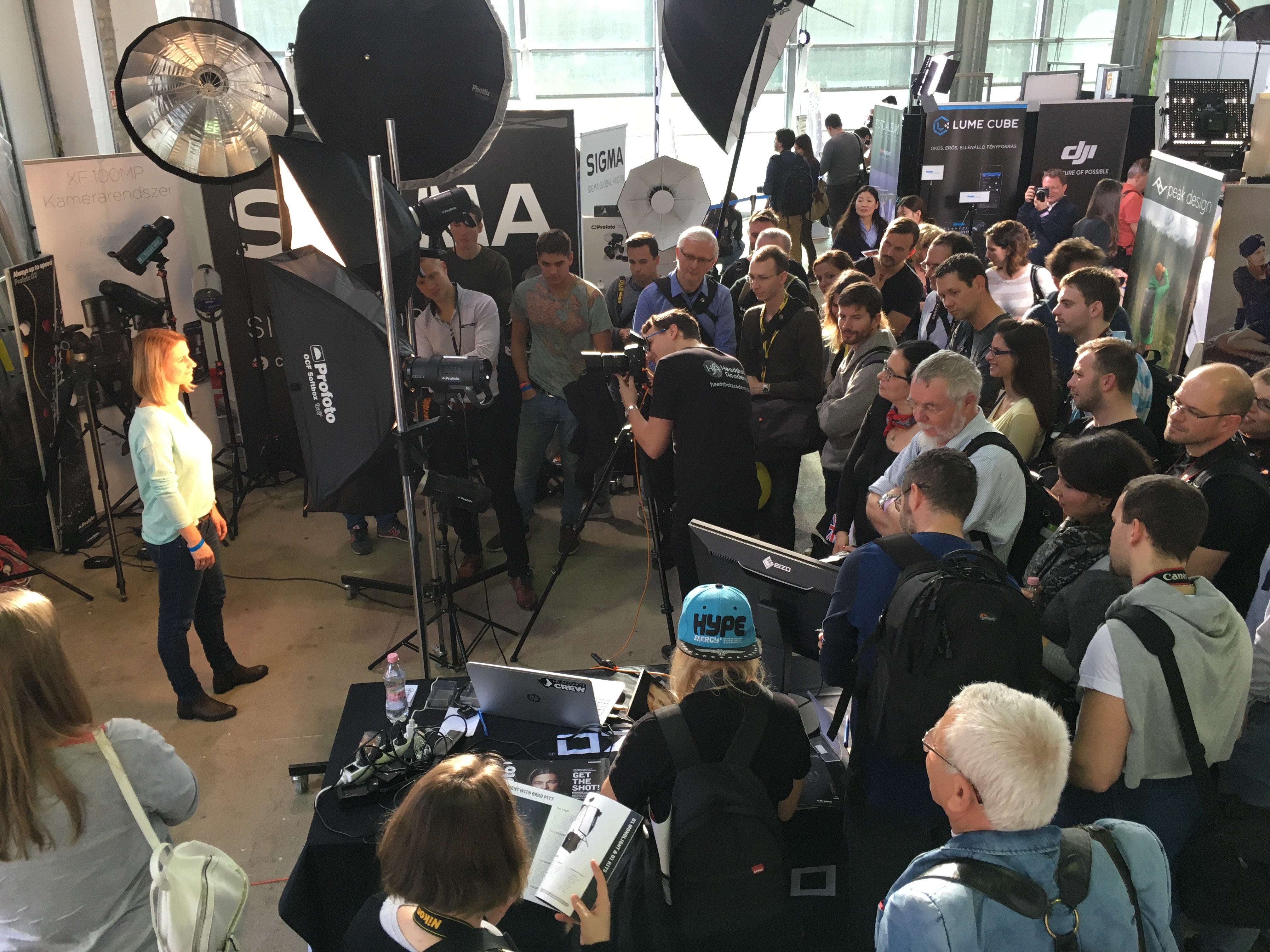 Stúdió fotózás oktatás Tóth Balázs