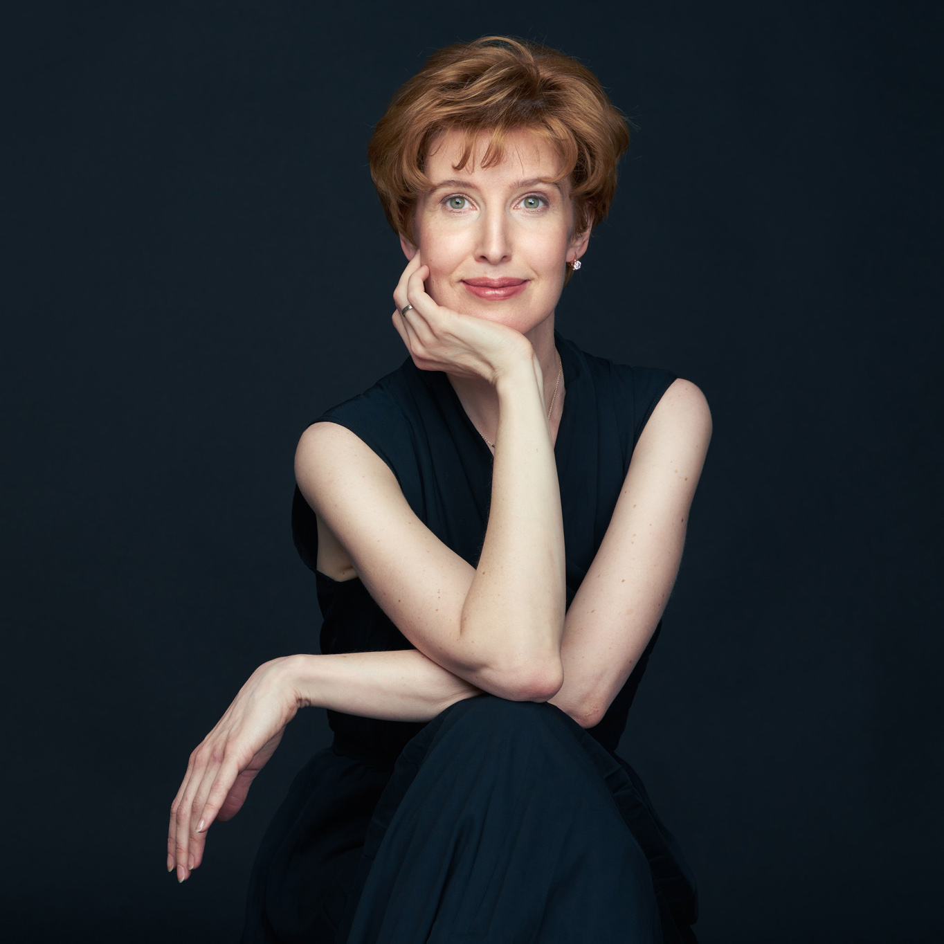 Stúdió fotó hölgy